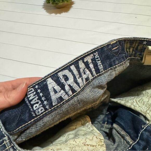 Ariat M5 Slim Straight Western Jeans Men’s Size 32x29 - Picture 9 of 13